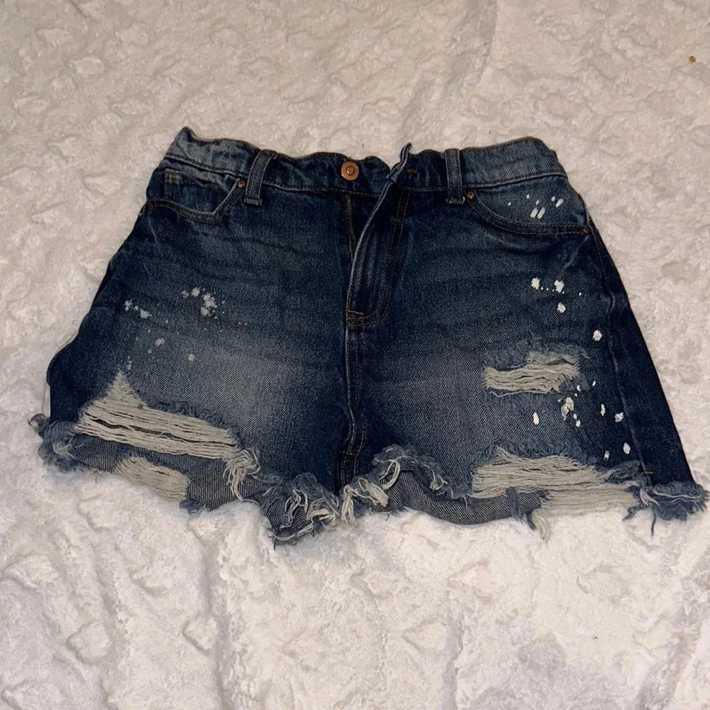 NOBO Paint Splattered High Rise Shorts | Size 3 | Excellent Condition